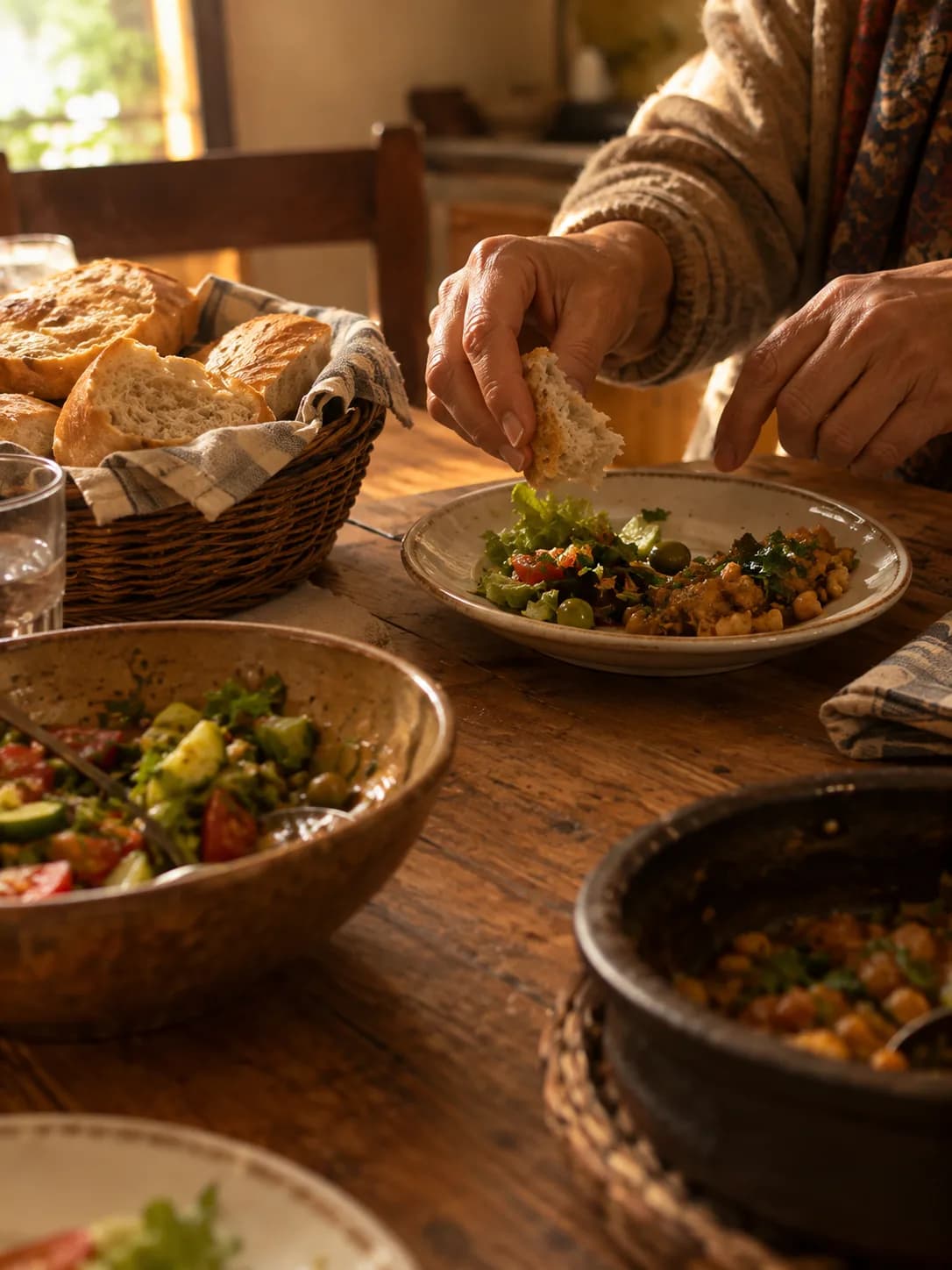 The Grandmother Who Fed Me Until I Couldn't Move, in a Language I Didn't Speak